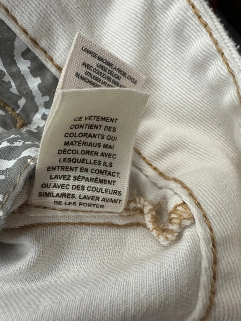 Free People Blush White Cotton Cropped Denim Jean Jacket Size XS Like New - Picture 7 of 7